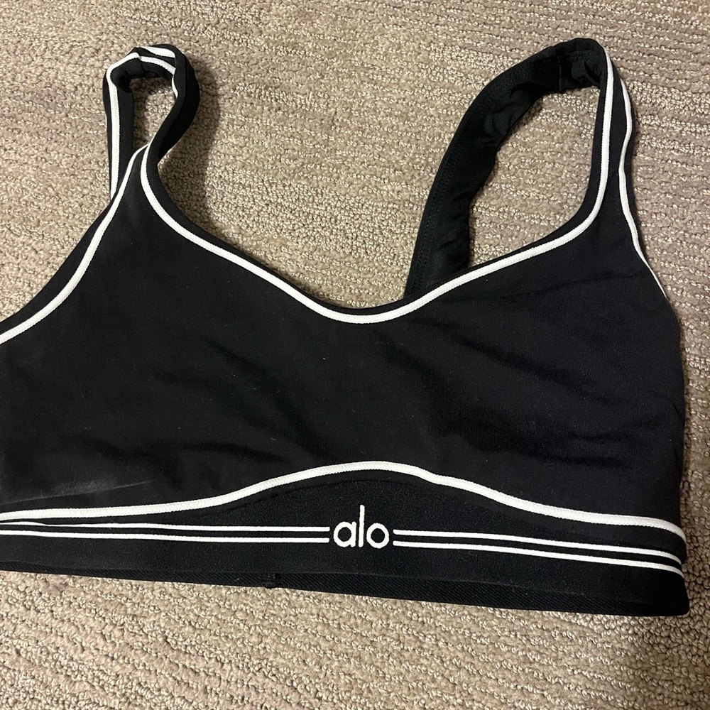 ALO Yoga Black Sports Bra